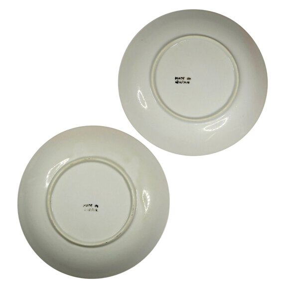 Scenic Luster Teacup & Saucer Pair 1920s-1940s Made in Japan Hand-Painted - Picture 4 of 9